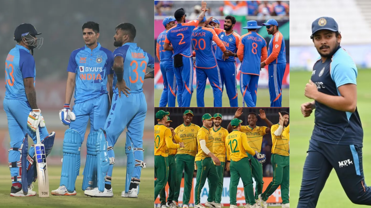 Surya Captain Gill Vice Captain Prithvi Abhishek Hardik Tilak Verma Team India Comes Forward For 5 T20I Matches With South Africa 1