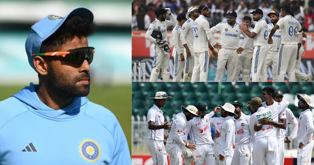 बड़ी खबर:Suryakumar Yadav समेत ये 3 खिलाड़ी बांग्लादेश के खिलाफ टेस्ट सीरीज से बाहर, चौंकाने वाली है व...