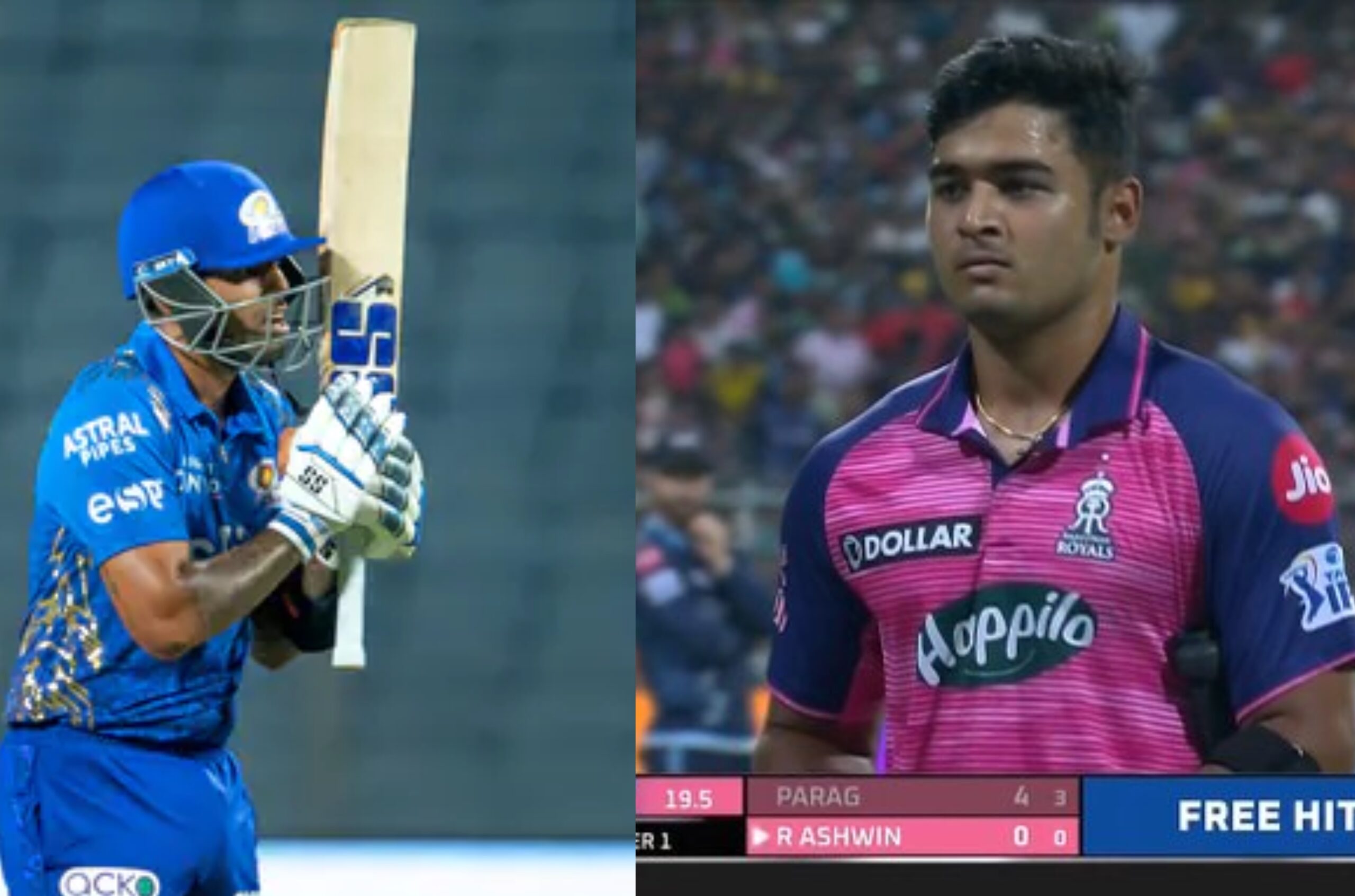 Suryakumar Yadav-Riyan Parag