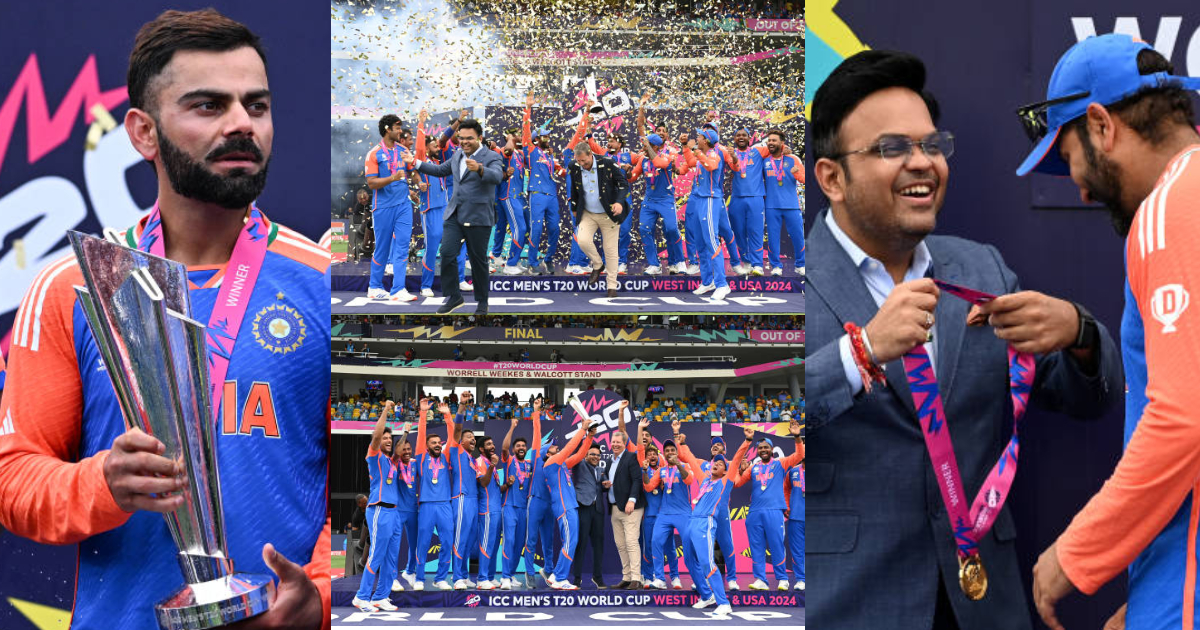 T20 World Cup 2024 जीतने पर खिलाड़ियों पर हुई पैसों की बारिश, साल 2011 के मुकाबले इनाम हुआ डबल
