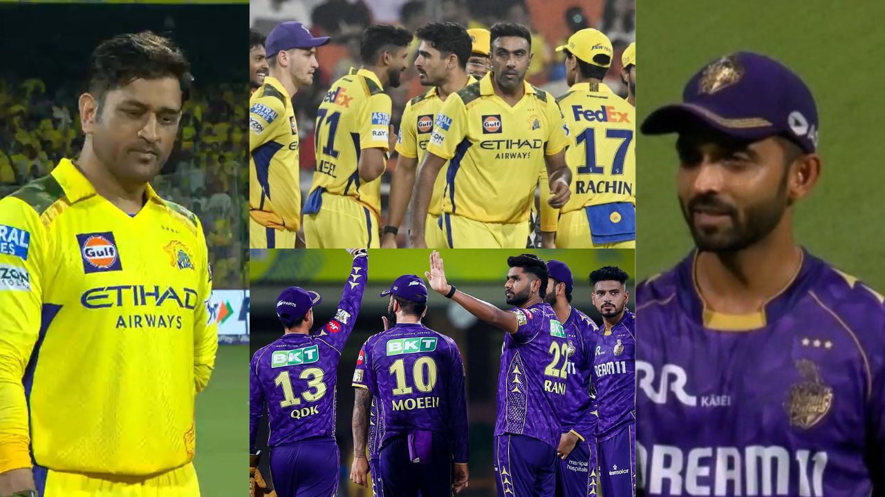 KKR Beat CSK