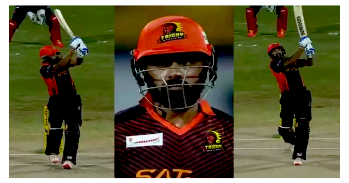 Tamil nadu batter murali vijay brilliant cameo in tnpl match- VIDOE
