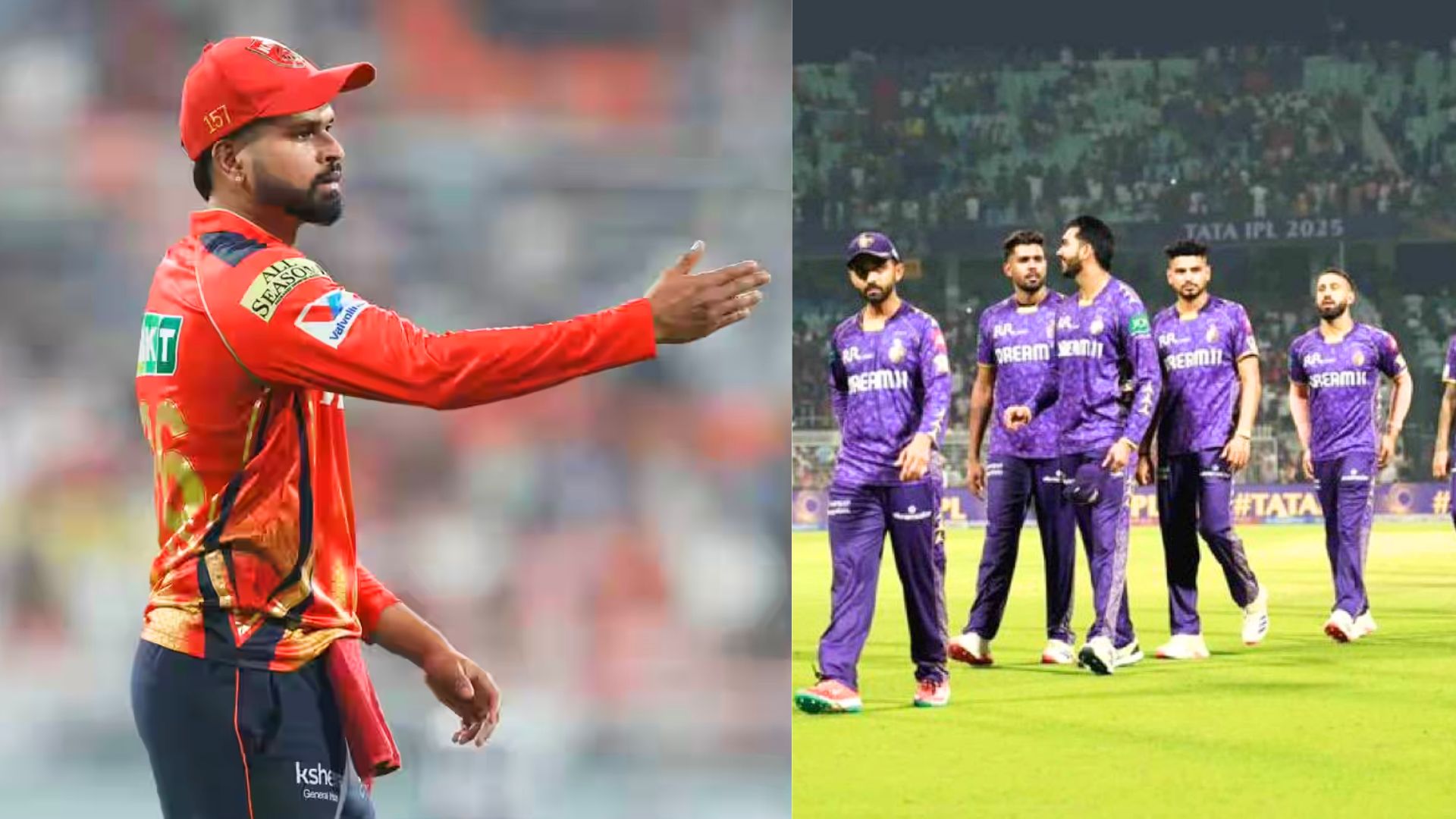 PBKS vs KKR : Head to Head