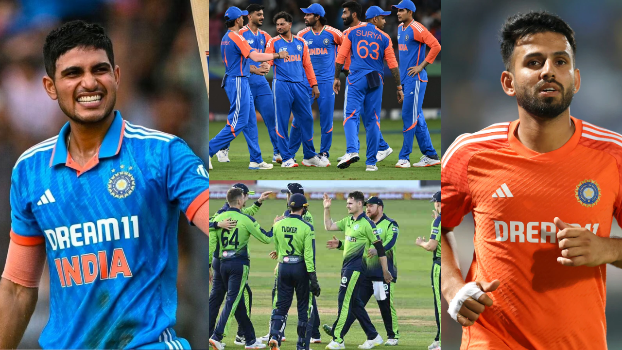 Team India 15 Member Team For Ireland Tour Will Be Like This Gill Captain Abhishek Jitesh Reddy Harshit Rinku