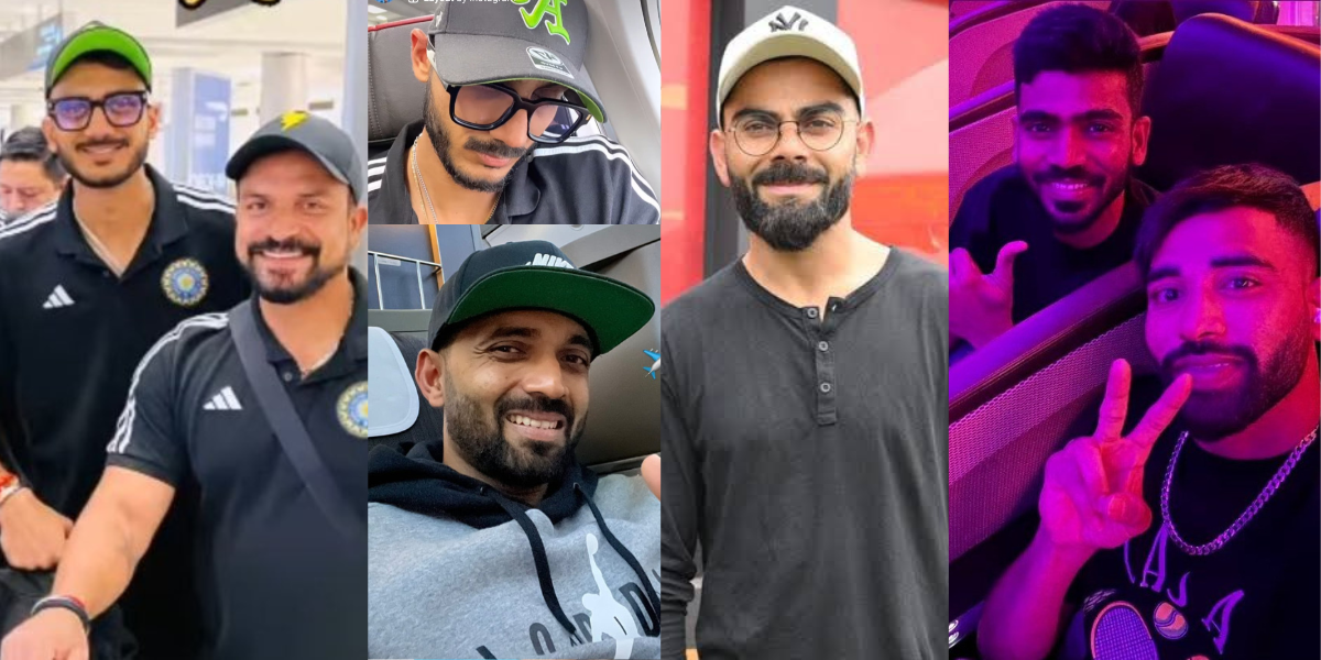 Team India 22 players leaves for West Indies tour, photos went viral
