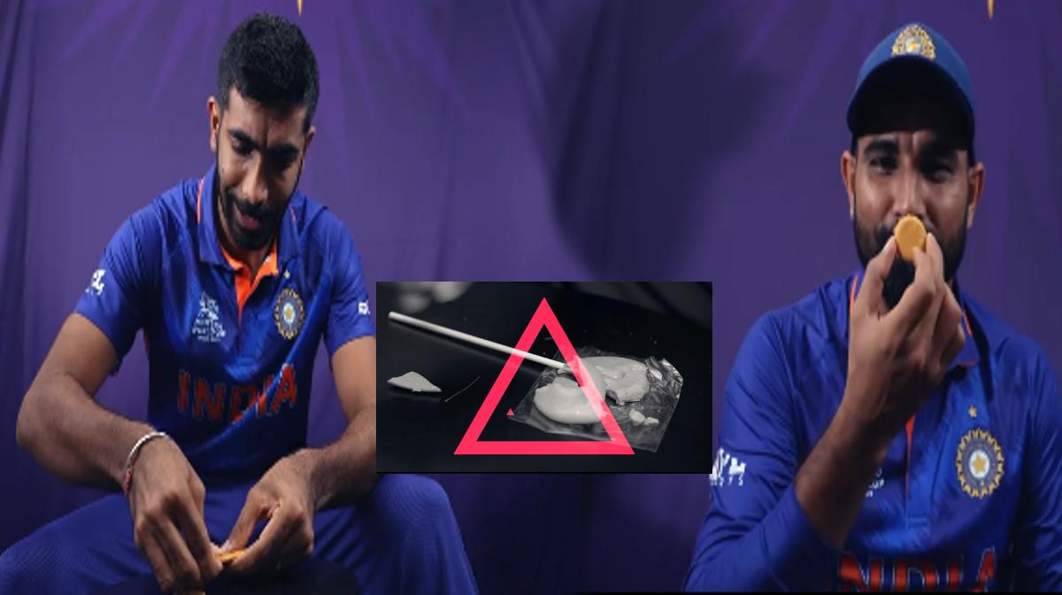 Team India Players-Dalgona Candy Challenge-T20 WC 2021