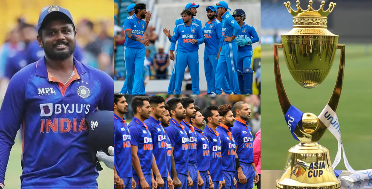 Team India announced for Asia Cup 2023 including Sanju these 3 players got a chance