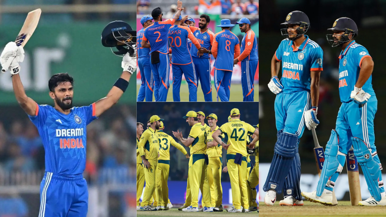 Team India Came Forward For ODI Series With Australia 16 Players Got A Chance Under Captaincy Of Rituraj Not Rohit Gil 1
