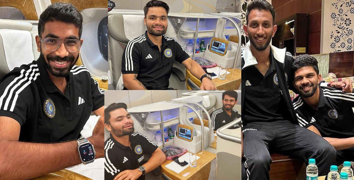 Team India leaving for Ireland tour Viral picture of Rinku Singh and Jitesh Sharma from the airport