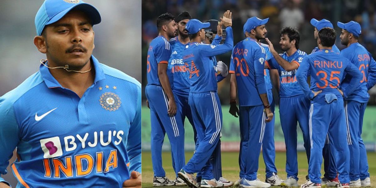 चैंपियंस ट्रॉफी 2025 के लिए चुनी गई अंडर-19 जैसी Team India, पृथ्वी शॉ बने कप्तान, यशस्वी उपकप्तान त...
