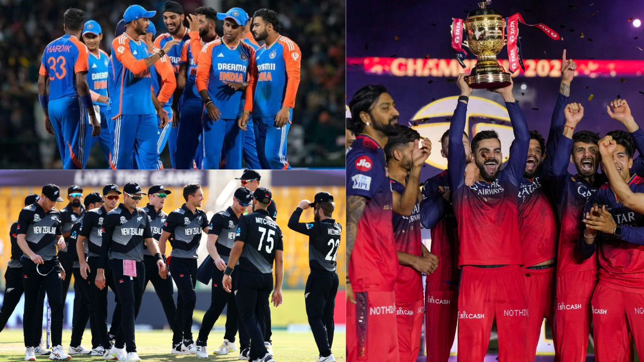 Team India Revealed For 5 Match T20 Series Against New Zealand 4 Players Of Champion RCB Get Chance