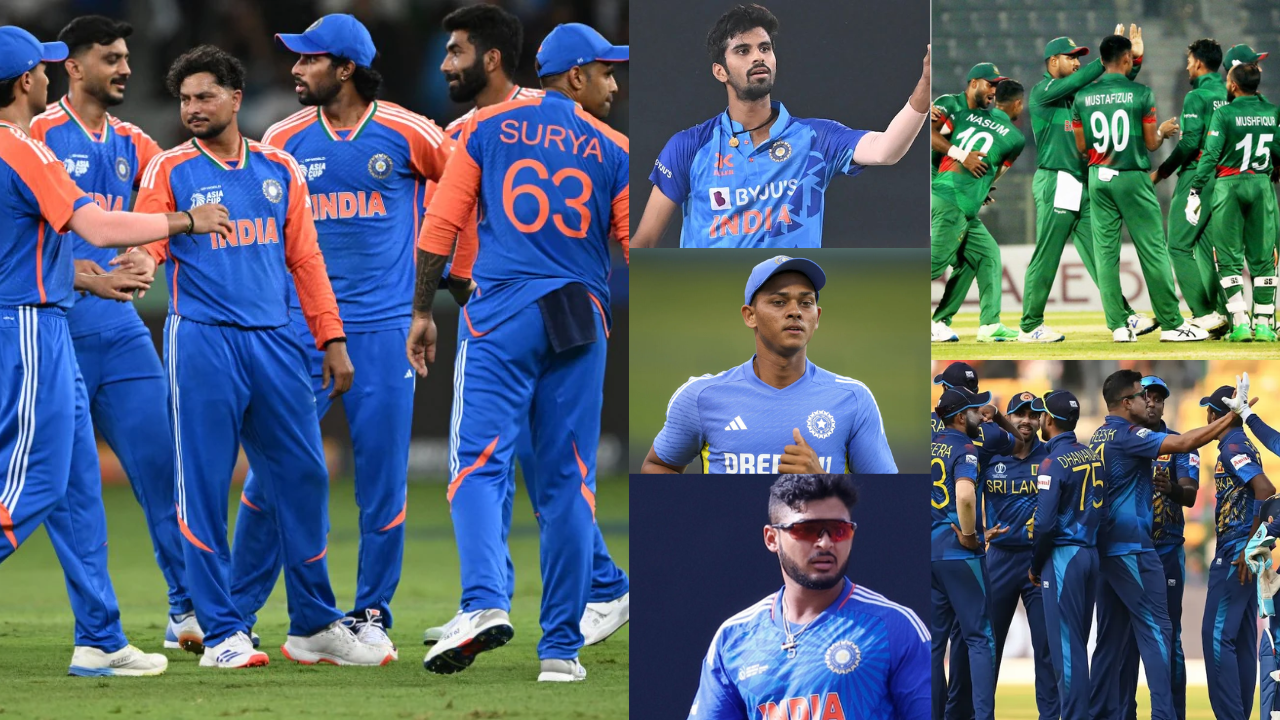 Team India Selected For Super 4 Against Bangladesh And Sri Lanka Entry Of Parag Sundar Jaiswal Also