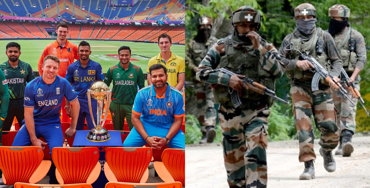 Terrorist attack in Jammu and Kashmir during World Cup 2023 police inspector martyred