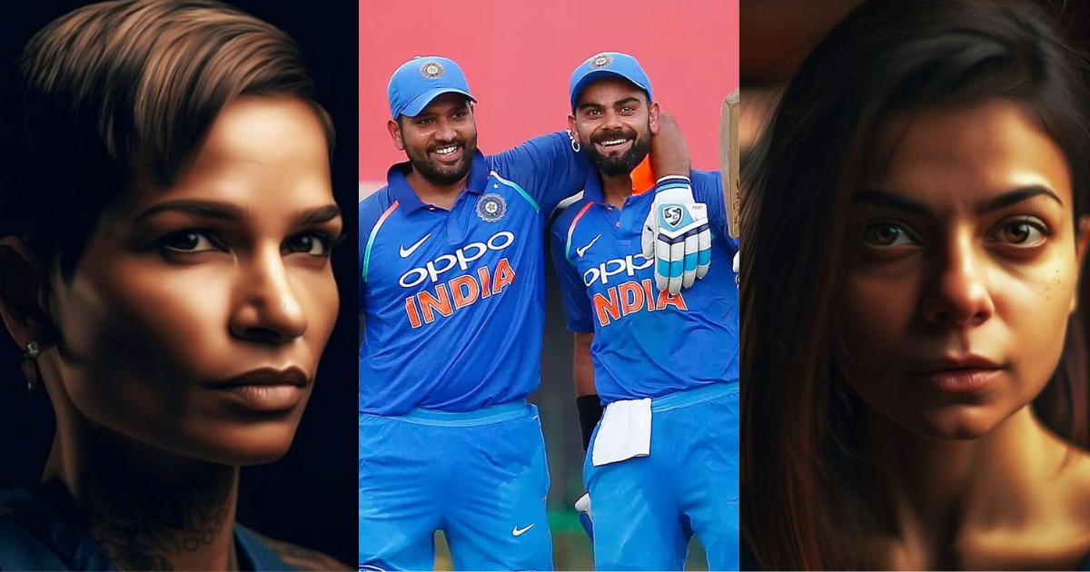 These 10 players of Team India look like girls, Rohit-Virat Dhoni are looking beautiful