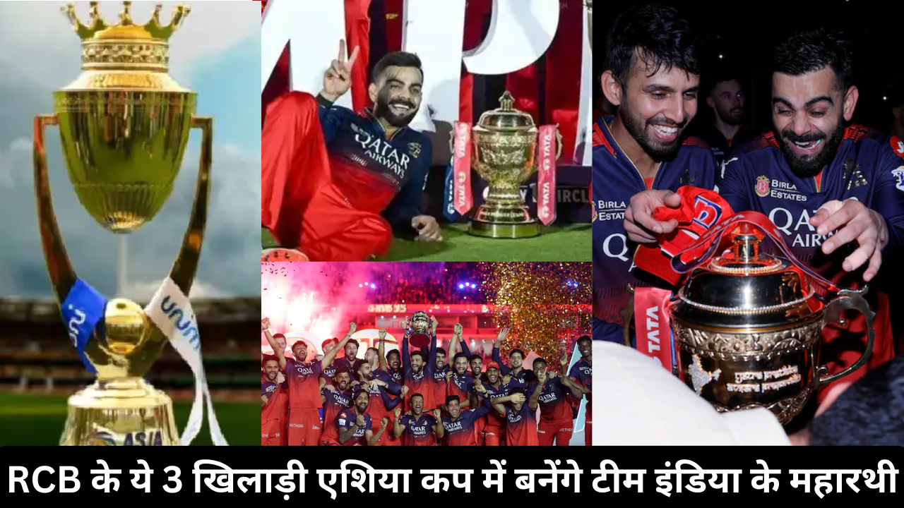 These 3 Players Who Won The First Trophy For RCB And Virat Kohli Will Play Asia Cup 2025 The Names Of These 15 Players Have Been Fixed