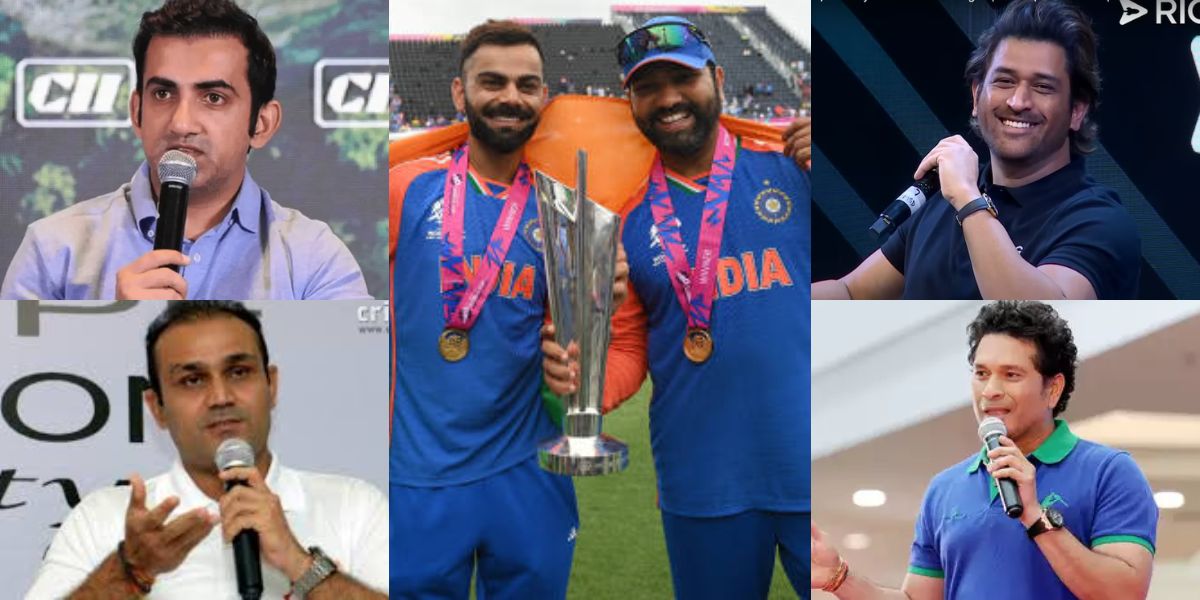 These legendary Indian players including Sachin Tendulkar congratulated Team India for winning the t...