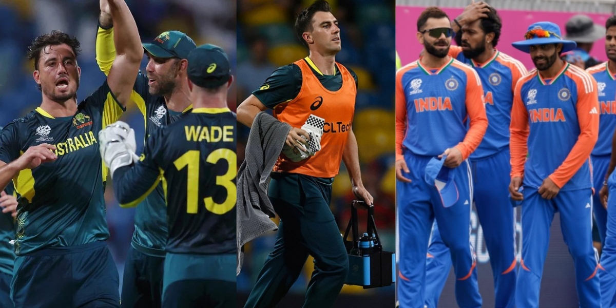 Those who took 20 crores from India pat cummins becomes water boy during aus vs oman in icc t20 worl...