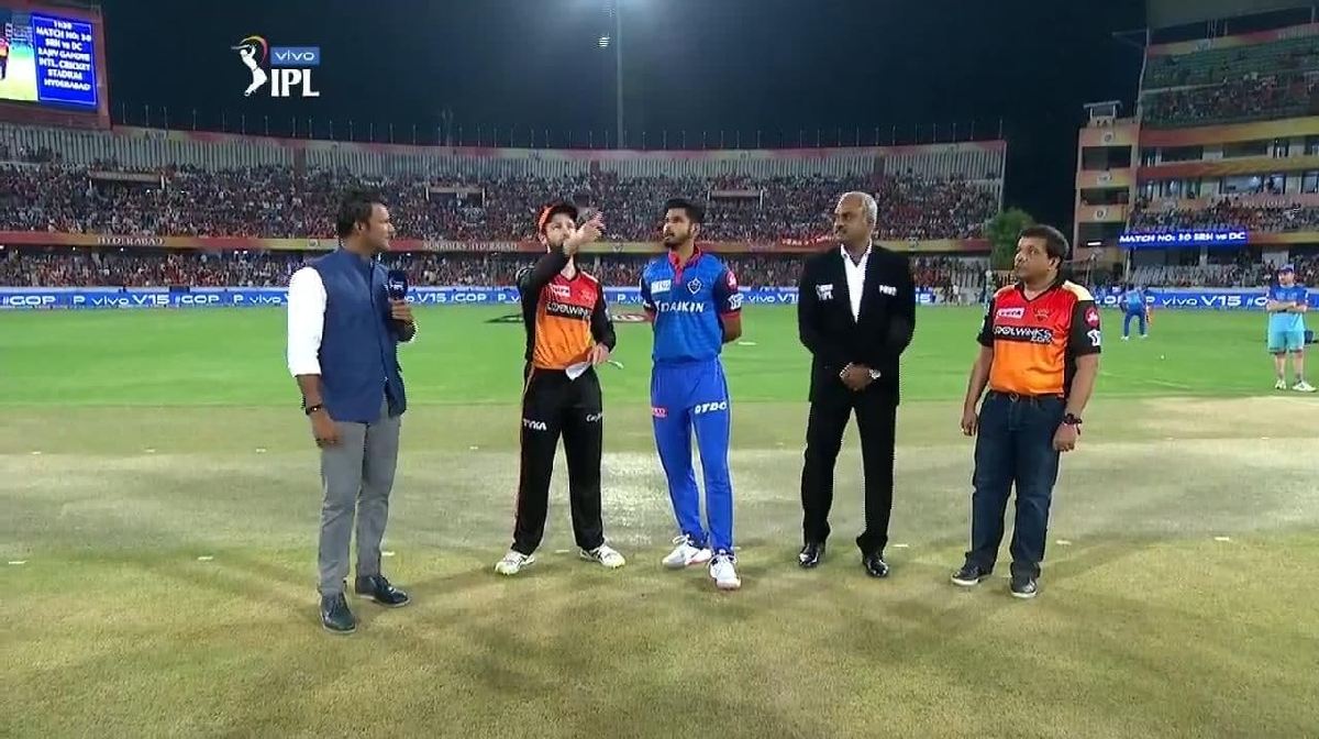 Toss-SRH vs DC