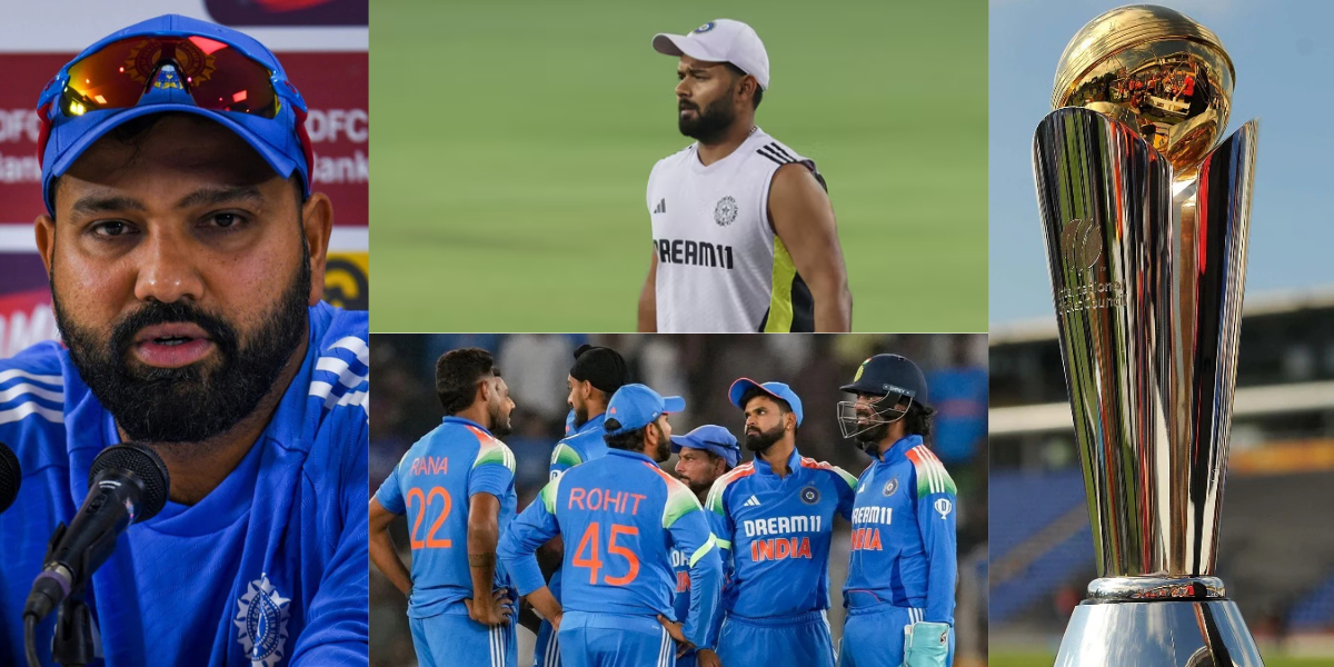 New 15-member team announced for the third time for Champions Trophy 2025 Pant are may out