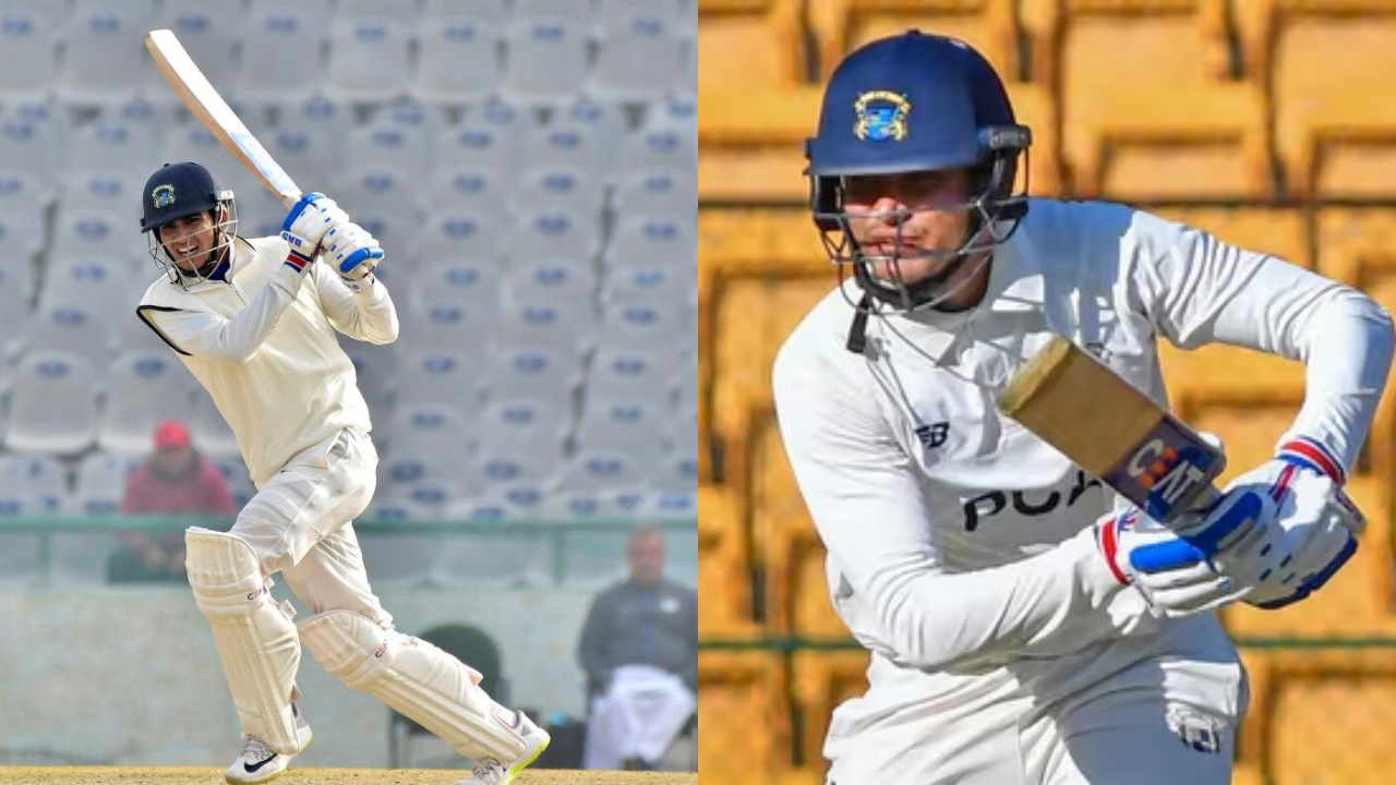 Shubman Gill Century Ranji