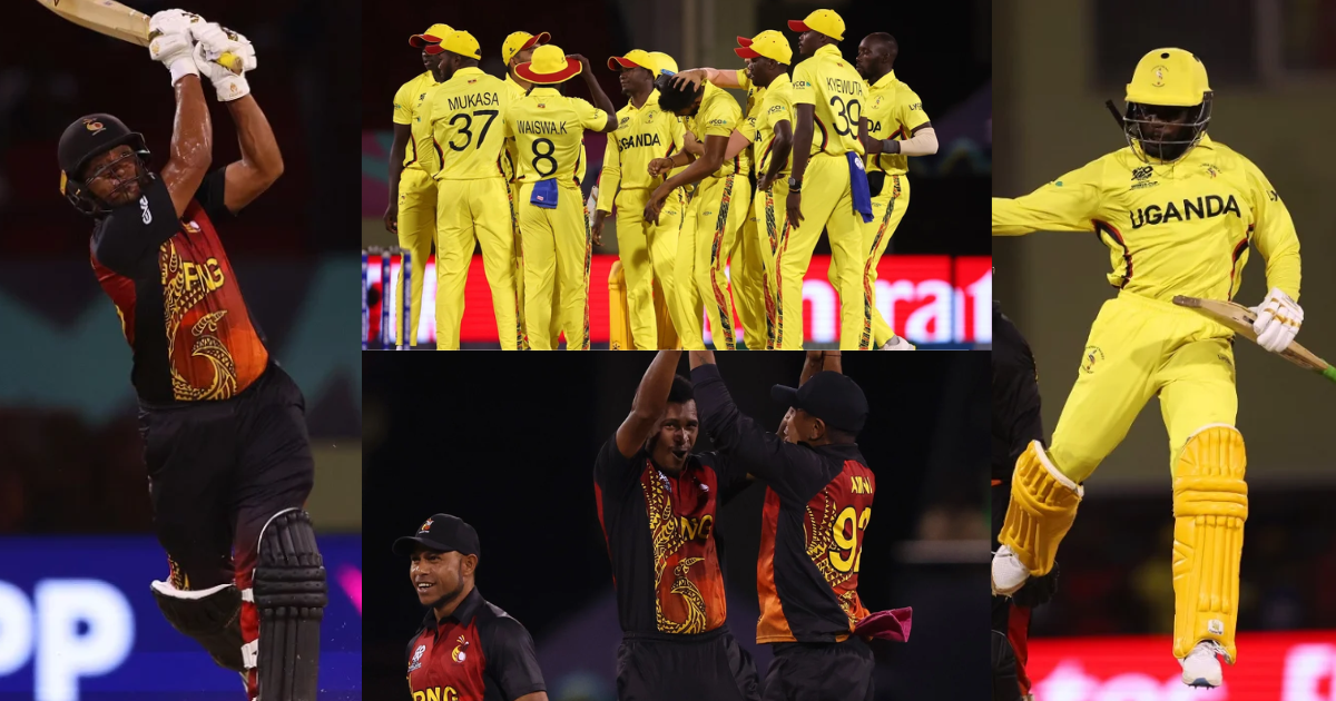 Uganda beat Papua New Guinea by 3 wickets in png-vs-uga t20 world cup 2024 match 9th
