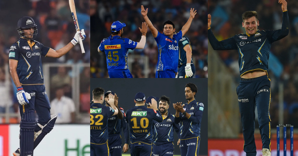 GT vs MI Match Highlights