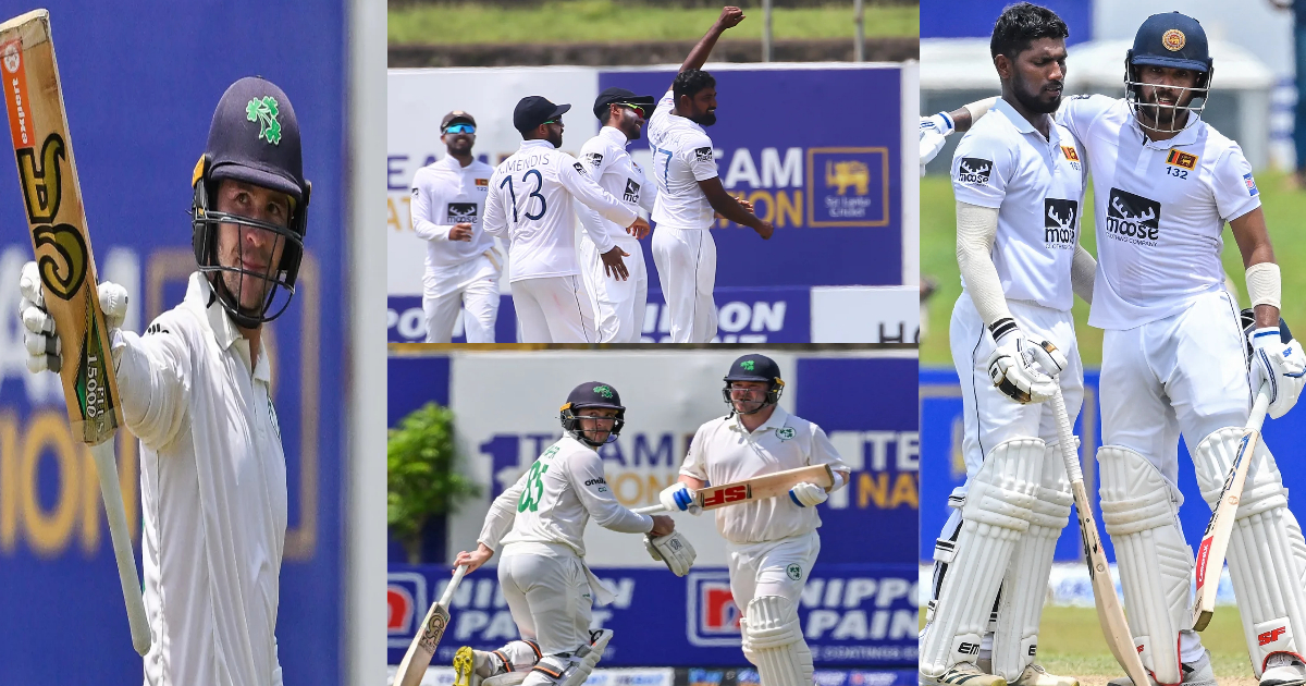 SL vs IRE: 5 दिन तक हुई 1-1 रन की जंग, 6 बल्लेबाजों ने ठोके शतक, श्रीलंका ने पारी और 10 रन से आयरलैं...