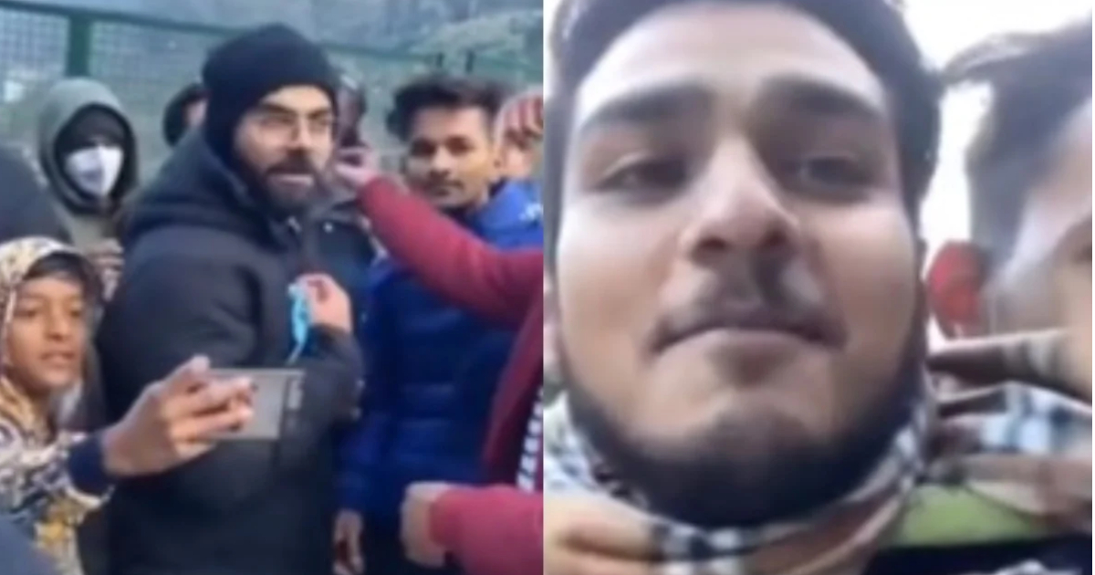 Virat Kohli with Fan in Uttarakhand