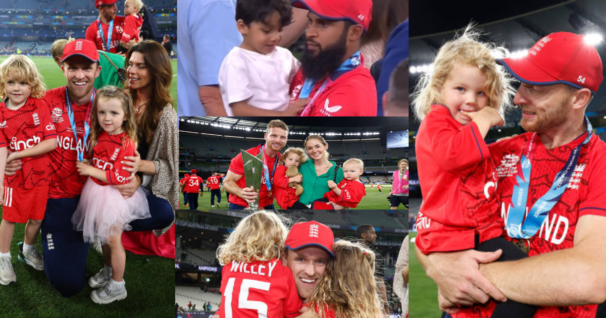 England Team winning Moment