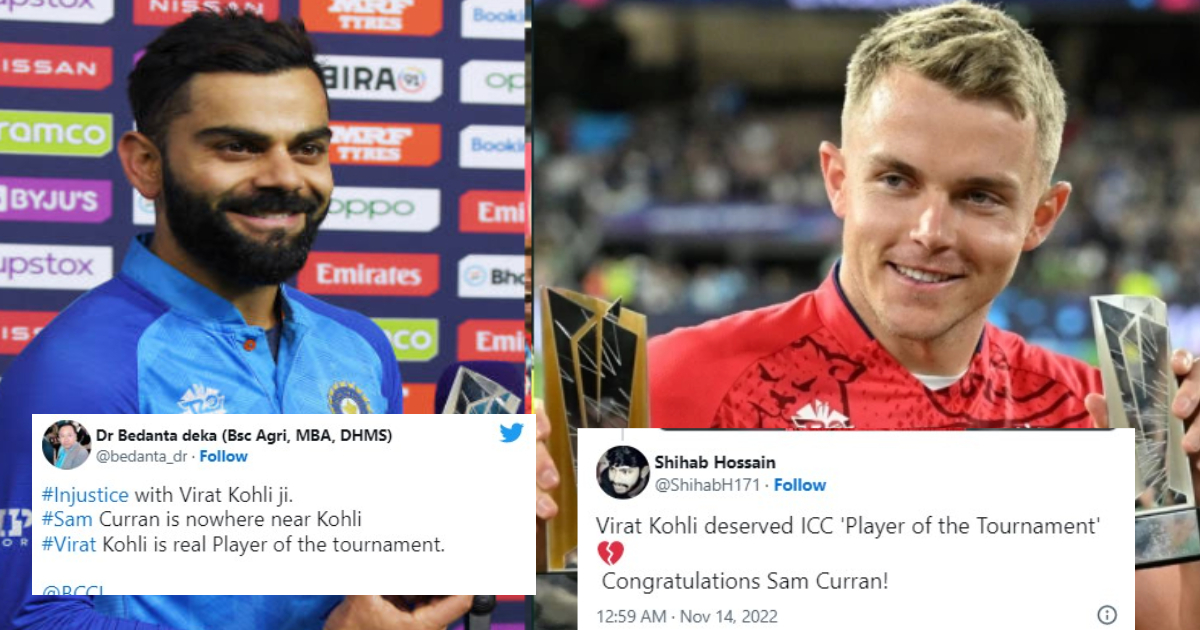 Virat Kohli - Sam Curran