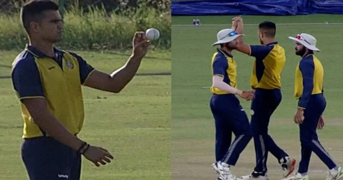 Arjun Tendulkar - VHT vs Tamil Nadu
