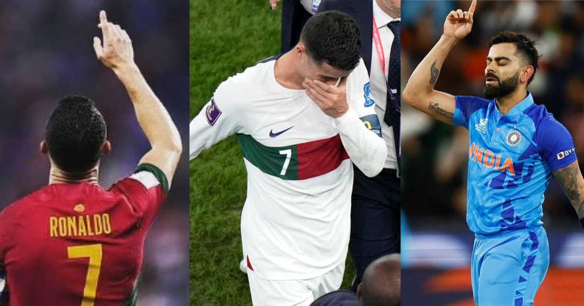 Virat Kohli Post for christiano Ronaldo