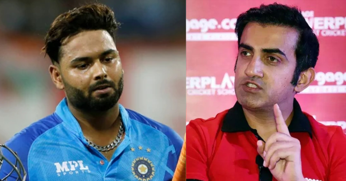Rishabh Pant - Gautam Gambhir