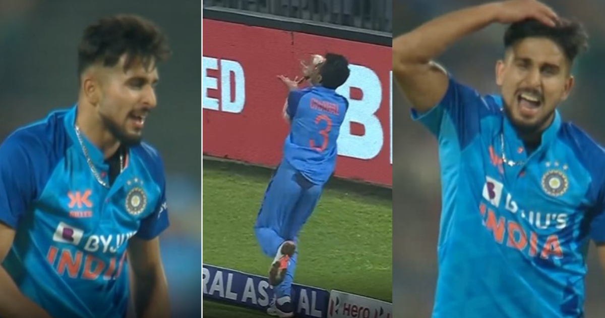Umran Malik abuse Yuzvendra Chahal Video IND vs SL