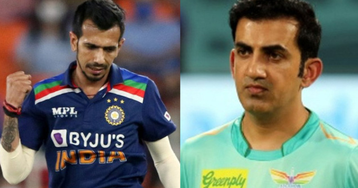 Gautam Gambhir - Yuzvendra Chahal
