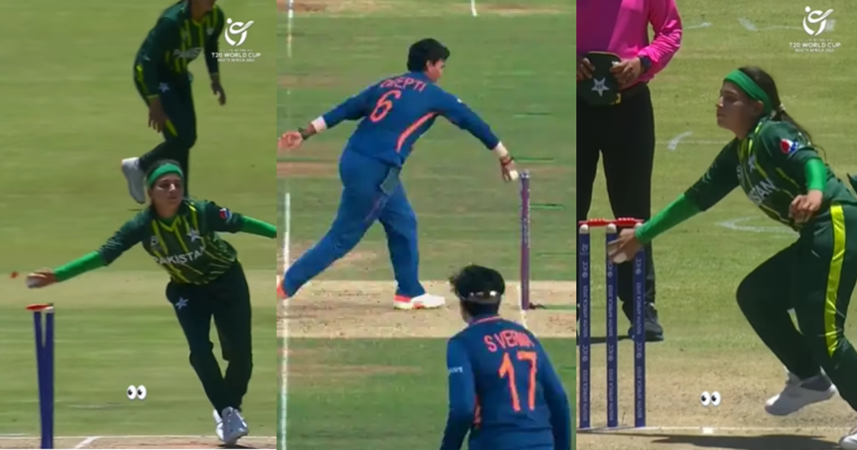 Pakistani women Player Done Mankading Video U19 world Cup