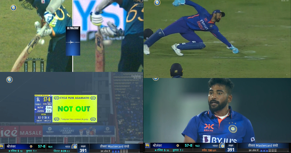 Mohammed Siraj - KL Rahul