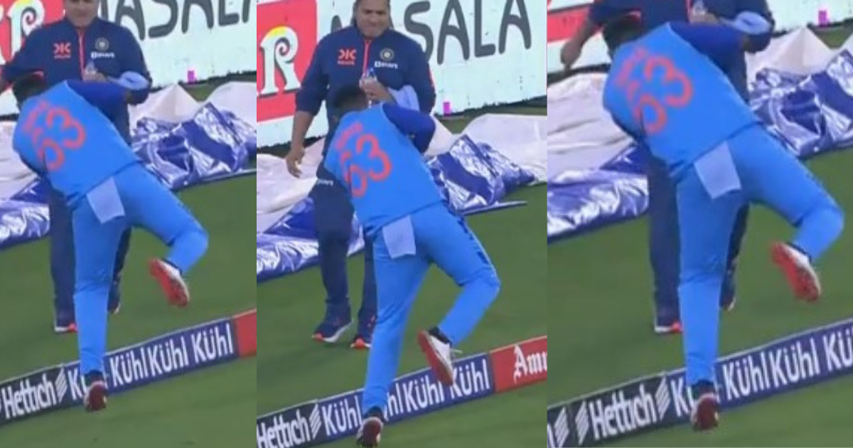 Suryakumar Yadav Stunning Catch on Boundary Rope Video Goes Viral