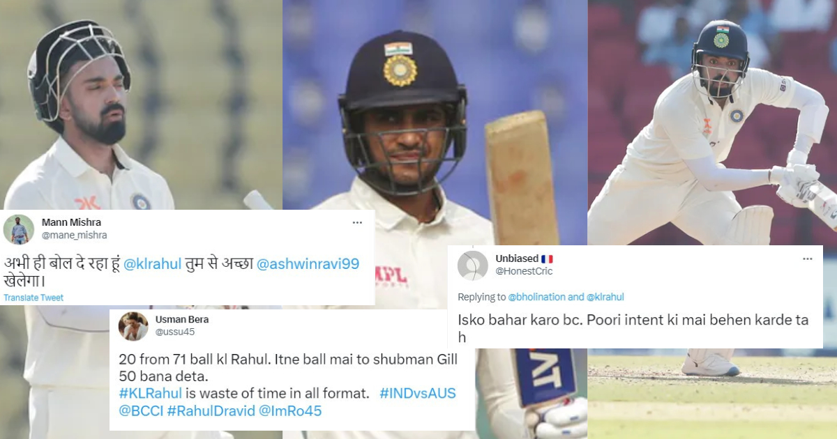 KL Rahul Trolled After Being Flop at Nagpur test vs australia
