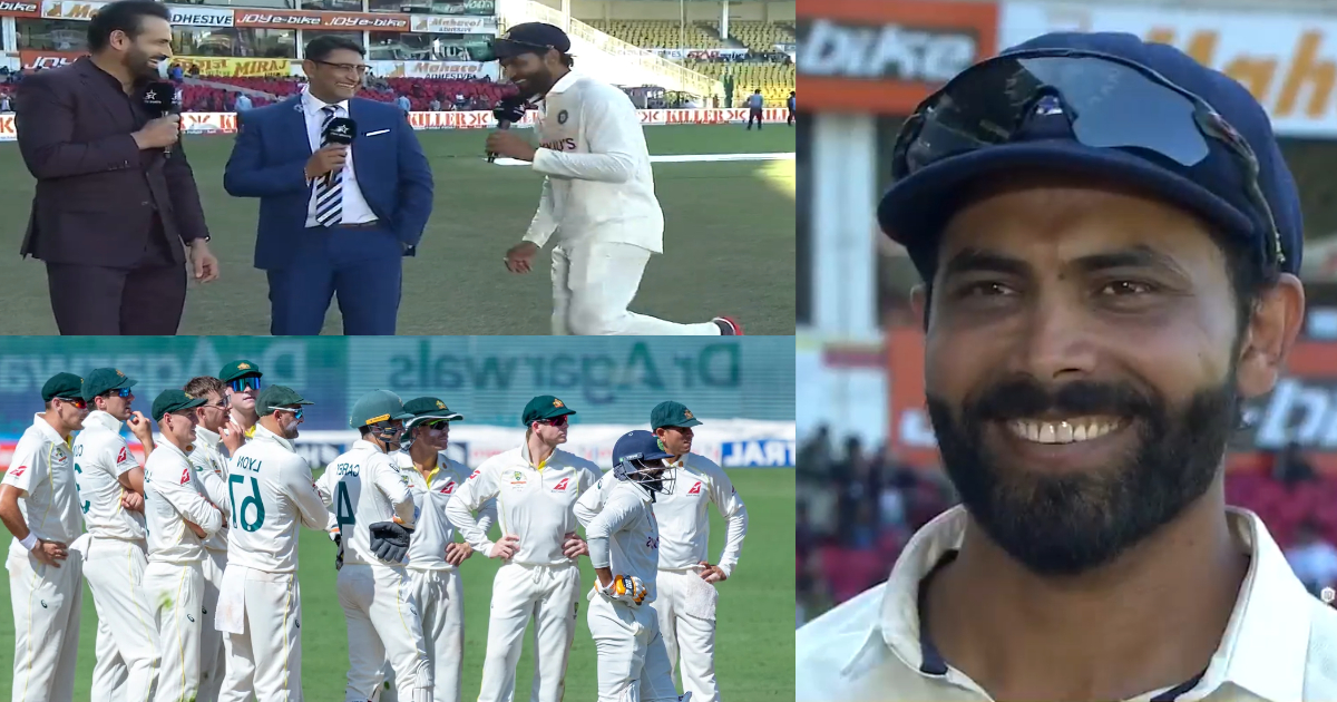 RavindraJadeja Trolled Australia After Nagpur Test
