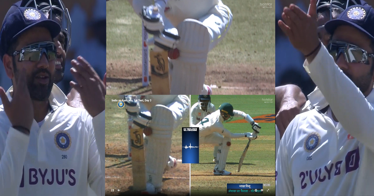 Rohit Sharma Scolded Camera man while DRS in Nagpur Test match video goes viral