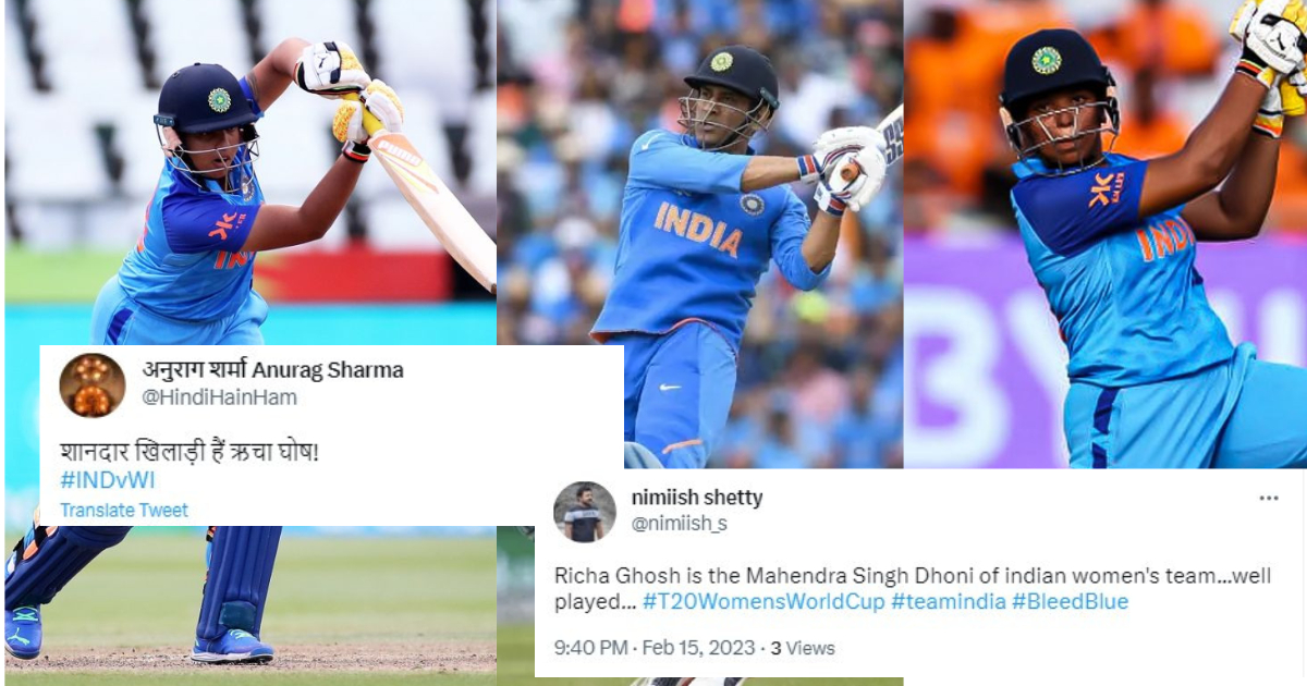 Richa Ghosh Innings Praised by Fans