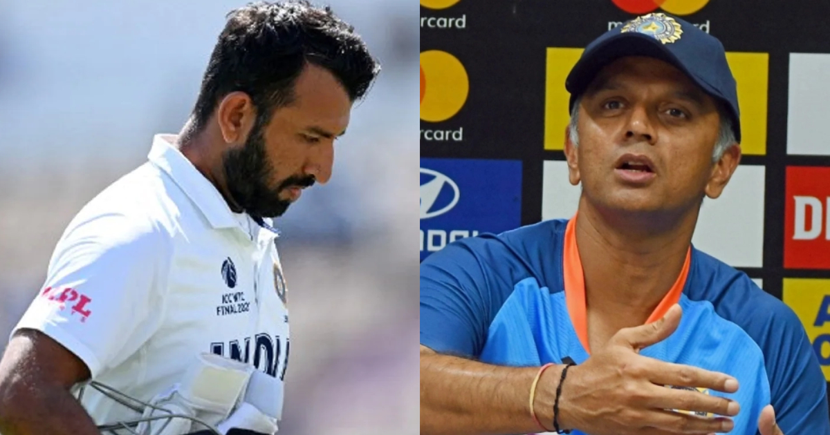 Cheteshwar Pujara - Rahul Dravid