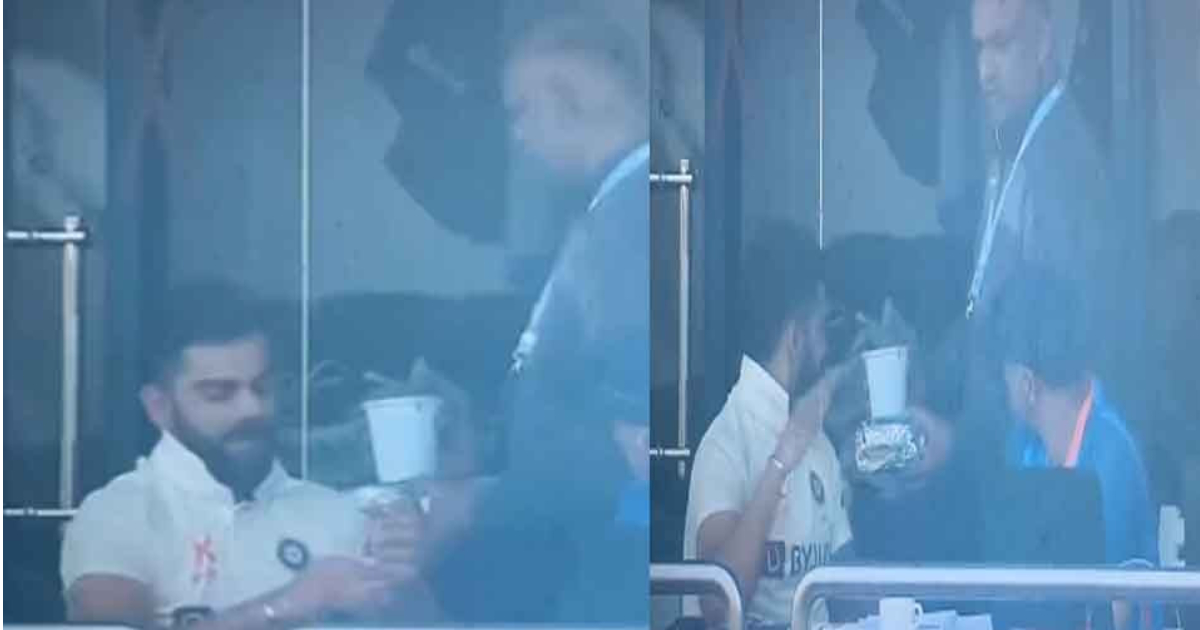 Virat Kohli Reaction After Seeing Chhole-Bhaturey Goes Viral
