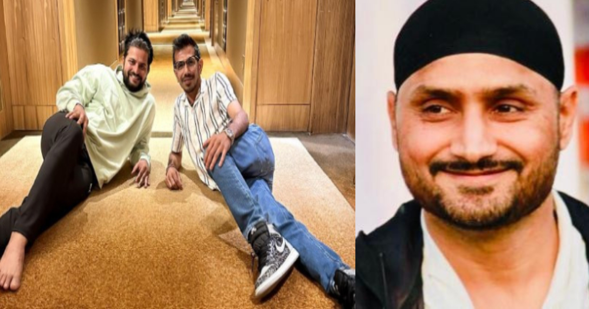 Yuzvendra Chahal और Suresh Raina की तस्वीर पर भज्जी के कमेंट ने लूट ली महफ़िल