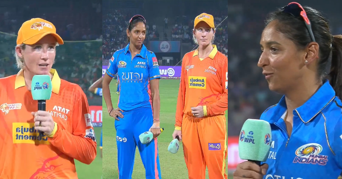 WPL 2023: मुंबई के खिलाफ पहले मुकाबले में गुजरात ने टॉस जीतकर चुनी गेंदबाजी, हरमनप्रीत की टीम से 2 म...
