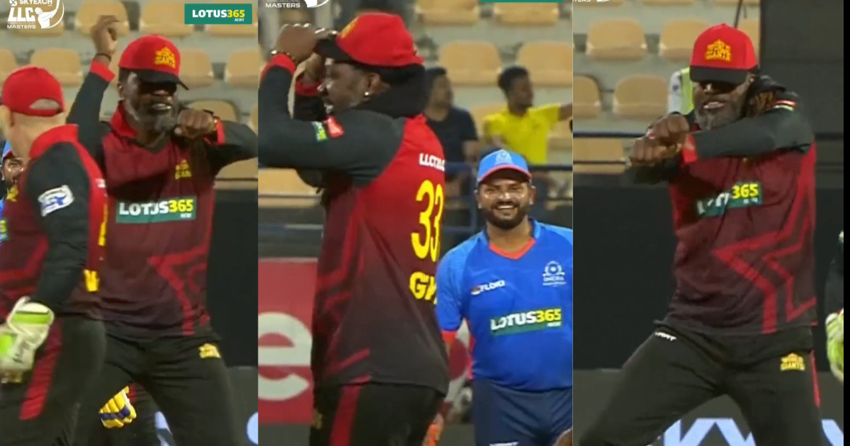 Chris Gayle Dance Video: लाइव मैच में कोरियन गाने पर क्रिस गेल ने जमकर लगाए देसी ठुमके, तो हंस हंस क...