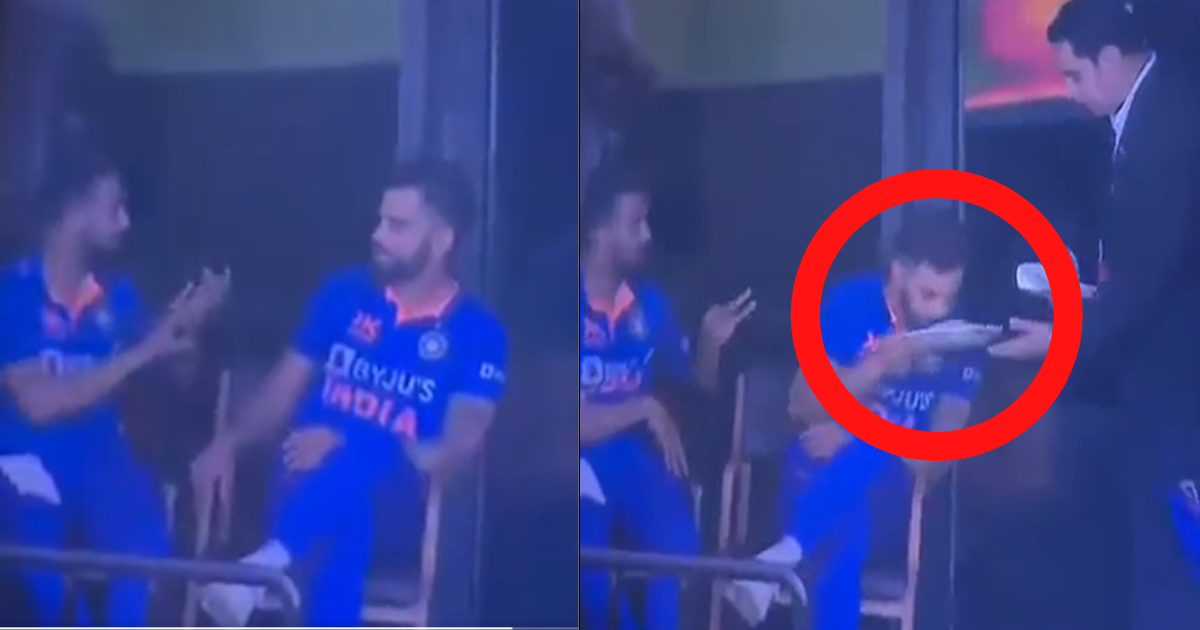 Virat Kohli Eating Video: मुश्किल में थी टीम इंडिया, तो विराट-राहुल काट रहे थे मौज, देखें VIDEO