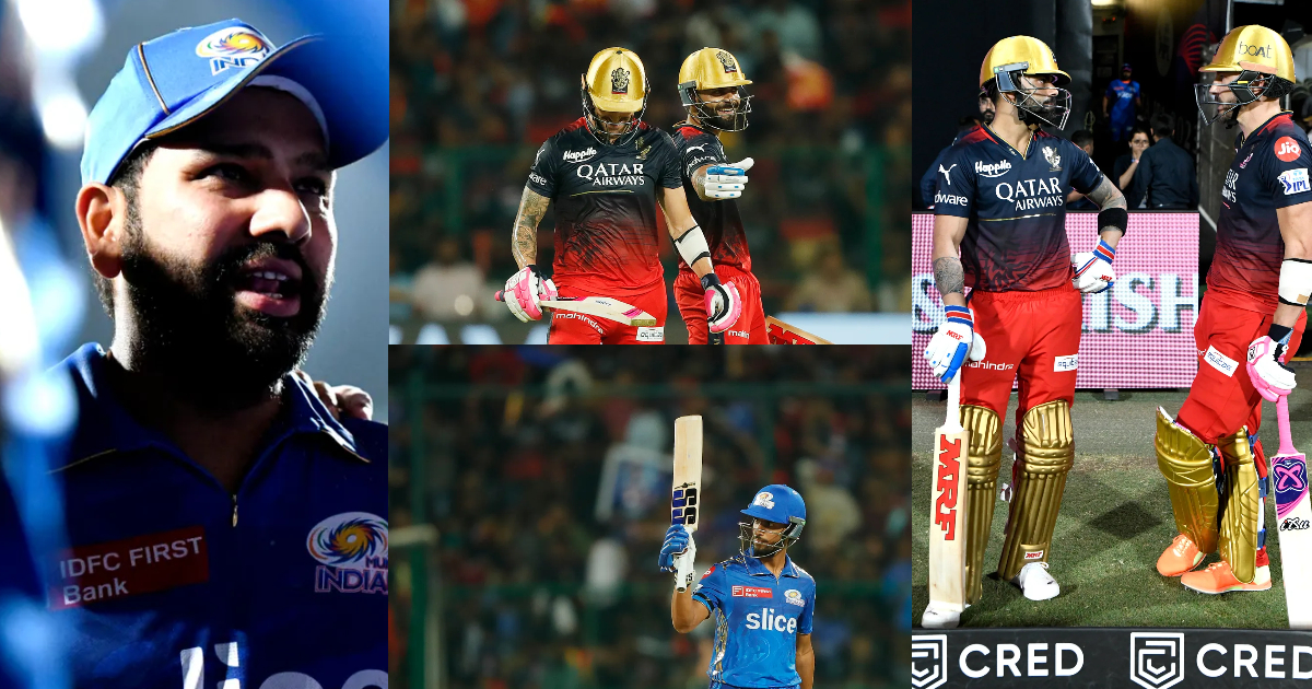 RCB vs MI: रोहित की बेवकूफी मुंबई को पड़ी भारी, विराट-फाफ के बूते RCB दर्ज की धमाकेदार जीत