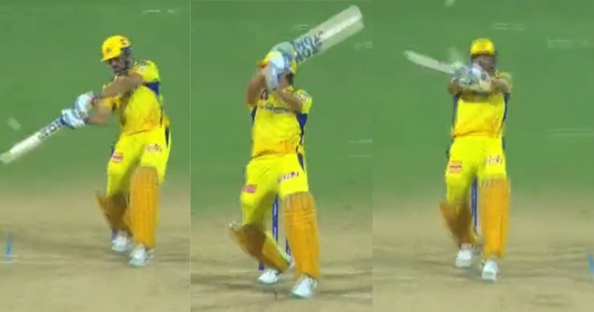 41 की उम्र में MS Dhoni ने 150 KMPH स्पीड वाले मार्क वुड की करी कुटाई, देखें VIDEO
